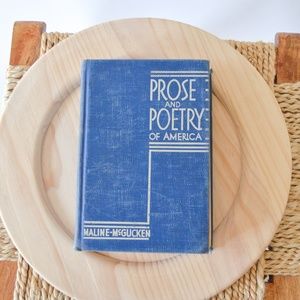 Vintage "Prose and Poetry of America"